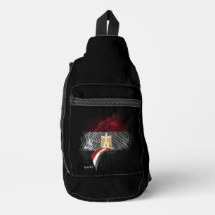 Egypt flag sling bag