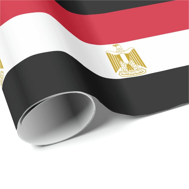 Egypt Flag Wrapping Paper (Roll Corner)