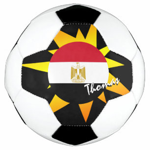 Egypt Football & Egyptian Flag / BANG Soccer Ball