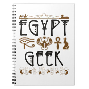 Egypt Geek Ancient Egyptian Archaeology Notebook