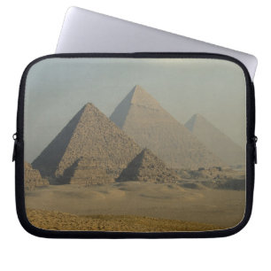 Egypt, Giza, Giza Pyramids Complex, Giza Plateau Laptop Sleeve