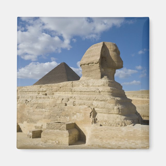 Egypt, Giza. The great Sphynx rises above the 2 Magnet (Front)