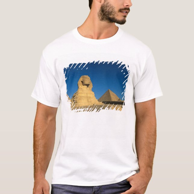 Egypt, Giza, The Sphinx, Old Kingdom, Unesco T-Shirt (Front)