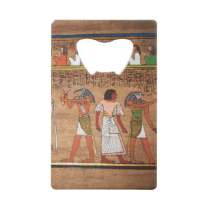 Egypt-Hieroglyphs Credit Card Bottle Opener