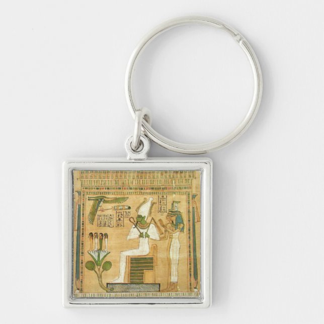 Egypt-Hieroglyphs Keychain (Front)