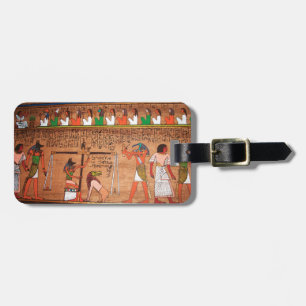 Egypt-Hieroglyphs Luggage Tag