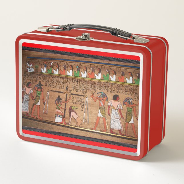 Egypt-Hieroglyphs Lunch Box (Front)