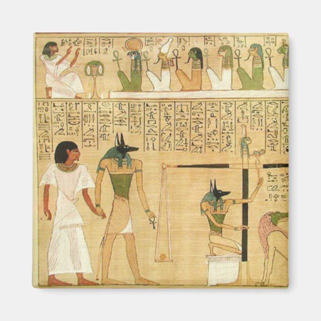 Egypt-Hieroglyphs Magnet (Front)