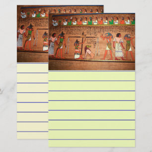 Egypt-Hieroglyphs Stationery