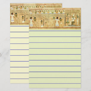 Egypt-Hieroglyphs Stationery