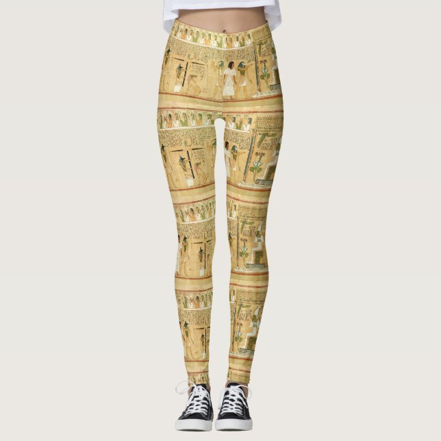 Egypt-Hieroglyphs Women's Leggings (Front)