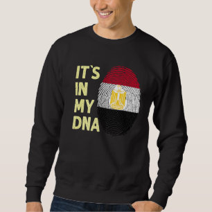 Egypt In My Dna Egyptian Flag Team Egypt 1 Sweatshirt