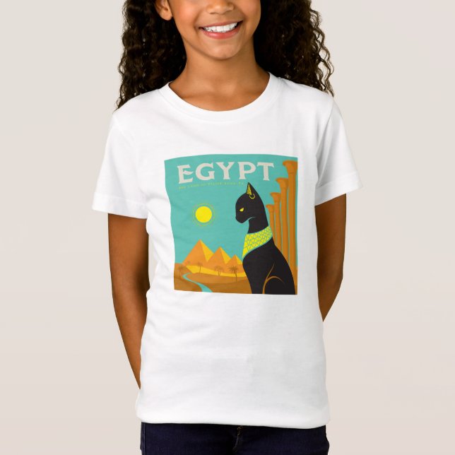 Egypt | Land of  Feline Royalty T-Shirt (Front)