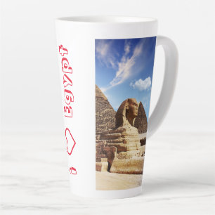 Egypt latte mug