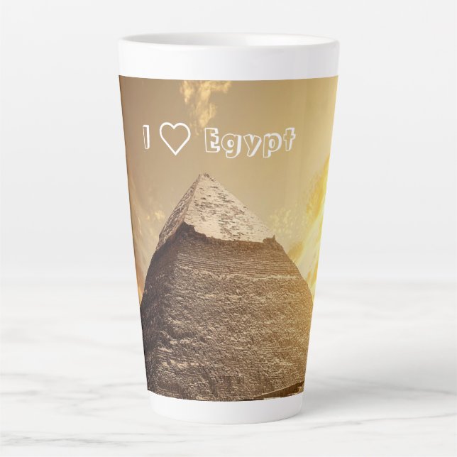 Egypt  latte mug (Front)