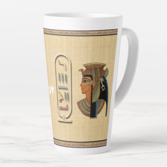 Egypt  latte mug (Right Angle)