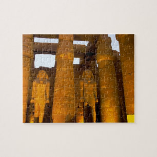 Egypt, Luxor. Karnack Temple. Jigsaw Puzzle