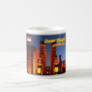 Egypt - Luxor Temple By Night - Coffee Mug