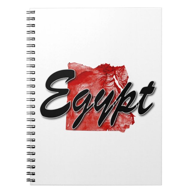 Egypt map notebook (Front)