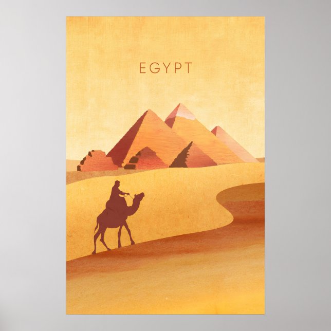 Egypt Minimal Travel Poster (Front)