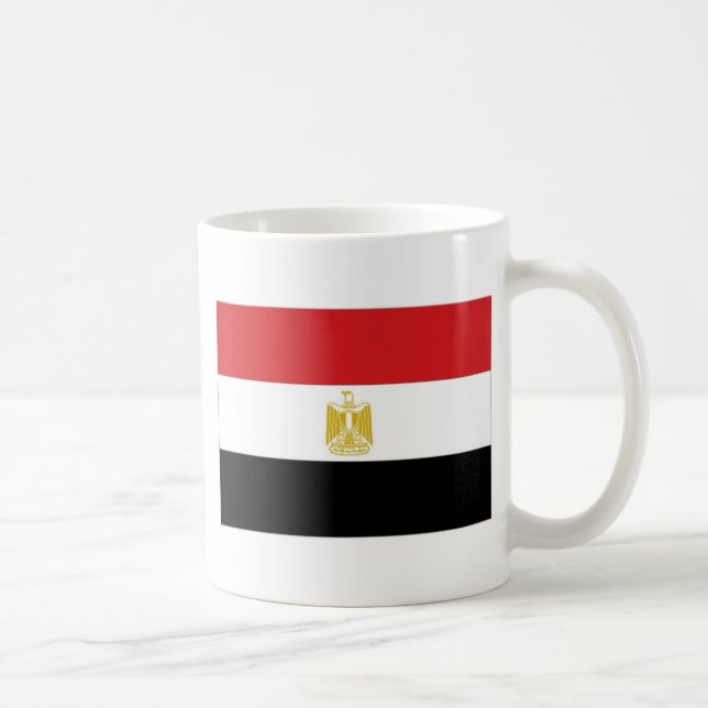 Egypt National Flag Coffee Mug (Right)