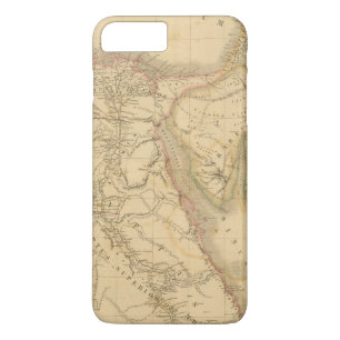 Egypt, Palestine and Arabia Map Case-Mate iPhone Case