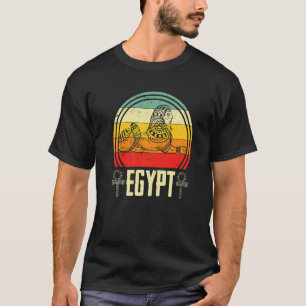Egypt Pharaoh Anubis Sphinx Egyptology Pyramids T-Shirt