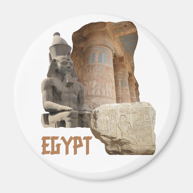 EGYPT photo collage magnet (Front)