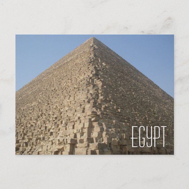 Egypt Pyramid Postcard (Front)