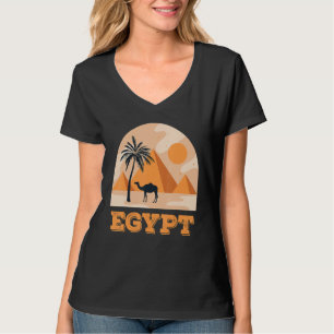Egypt Pyramids Camel Desert Animal Camel T-Shirt