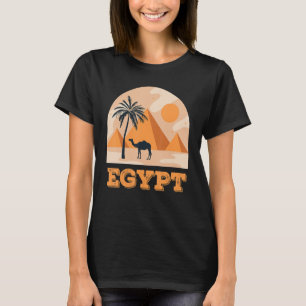 Egypt Pyramids Camel Desert Animal Camel T-Shirt