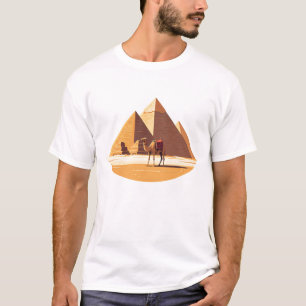 Egypt Pyramids Camel T-shirt