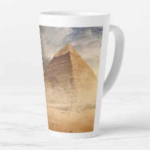 Egypt Pyramids Latte Mug