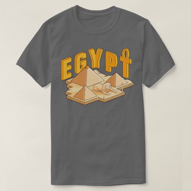 Egypt Pyramids T-Shirt (Design Front)