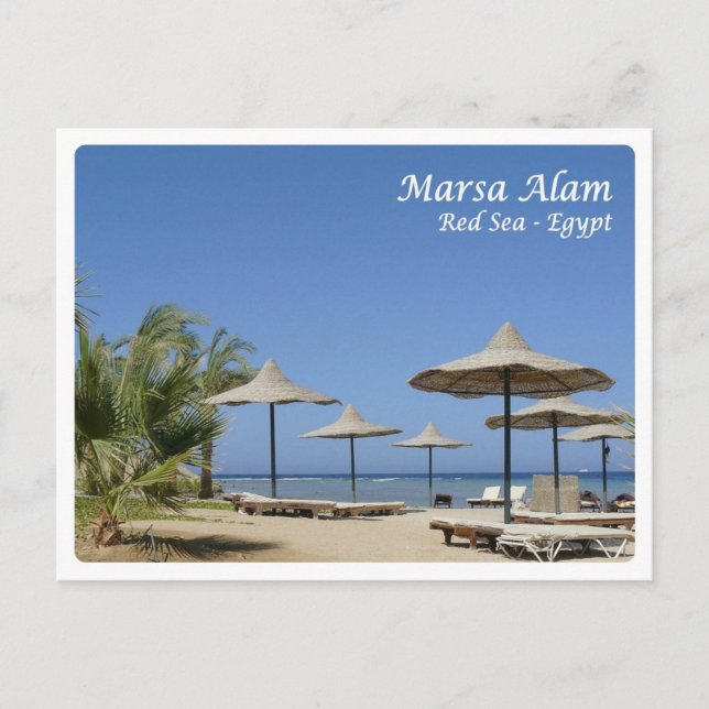 Egypt - Red Sea - Marsa Alam - Postcard (Front)