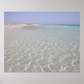 Egypt, Red Sea, Marsa Alam, Sharm El Luli, Beach 2 Poster