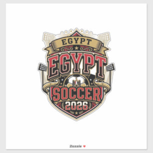 Egypt Soccer 2026 Soccer Bold Country Typography G