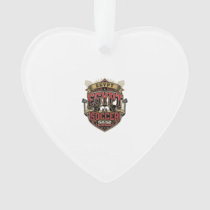 Egypt Soccer 2026 Soccer Bold Country Typography G Ornament