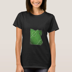 Egypt Soccer Football Court T-Shirt