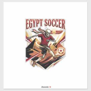 Egypt Soccer Skeleton Striker Nations Premium Spor