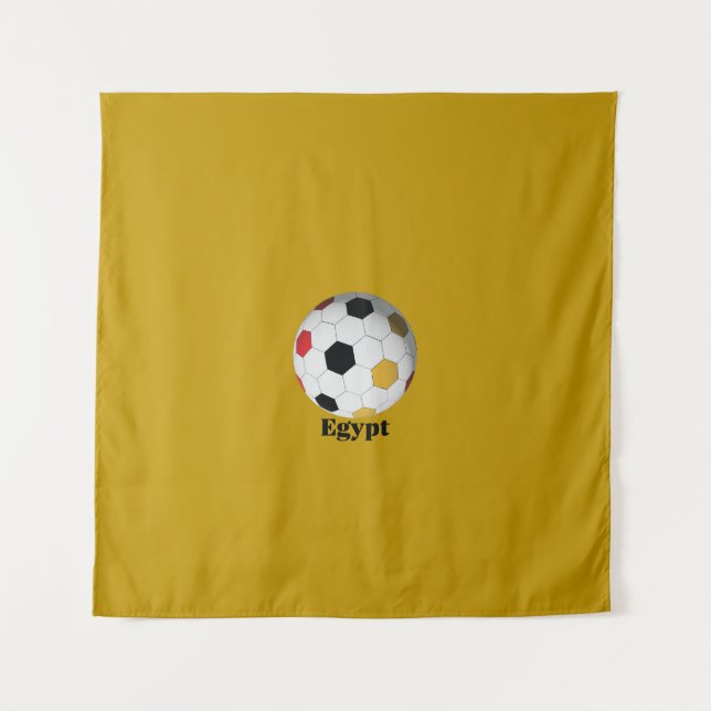 Egypt Soccer Tapestry (Front)