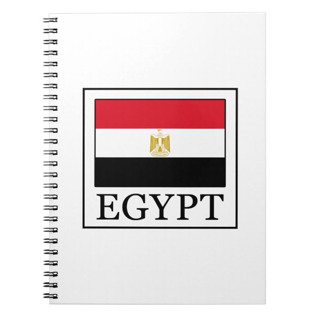 Egypt Spiral Notebook (Front)