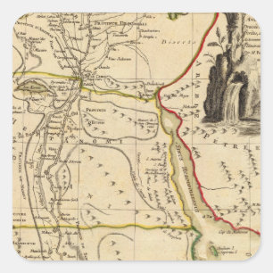 Egypt Square Sticker