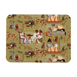 Egypt   Symbols Pattern Magnet