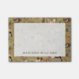 Egypt Symbols Pattern Post-it Notes
