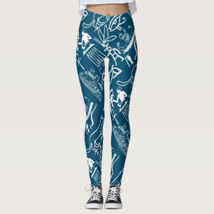 Egypt Symbols Travel Women Leggings