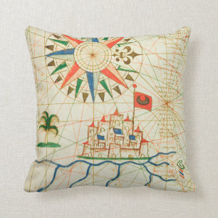 Egypt, the River Nile and Cairo Cushion