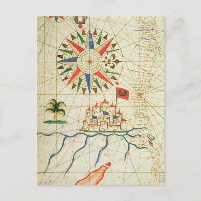 Egypt, the River Nile and Cairo Postcard (Front)