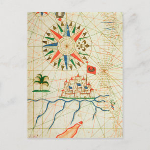 Egypt, the River Nile and Cairo Postcard