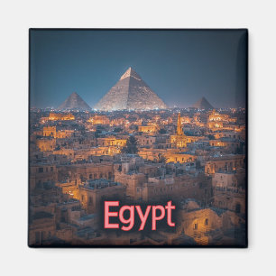 Egypt Travel Heritage Gift 🗺️ Magnet